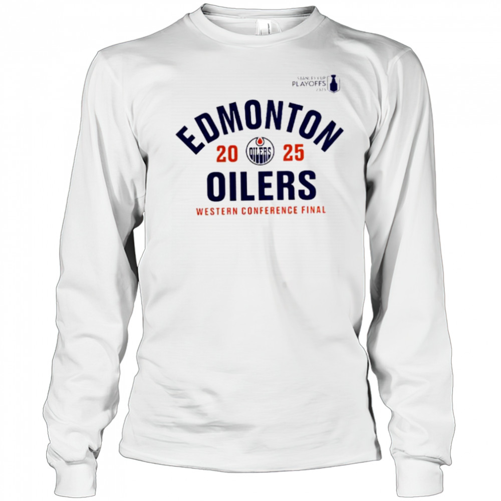 Edmonton Oilers Western Conference Final 2025 Stanley Cup Playoffs shirt Long Sleeved