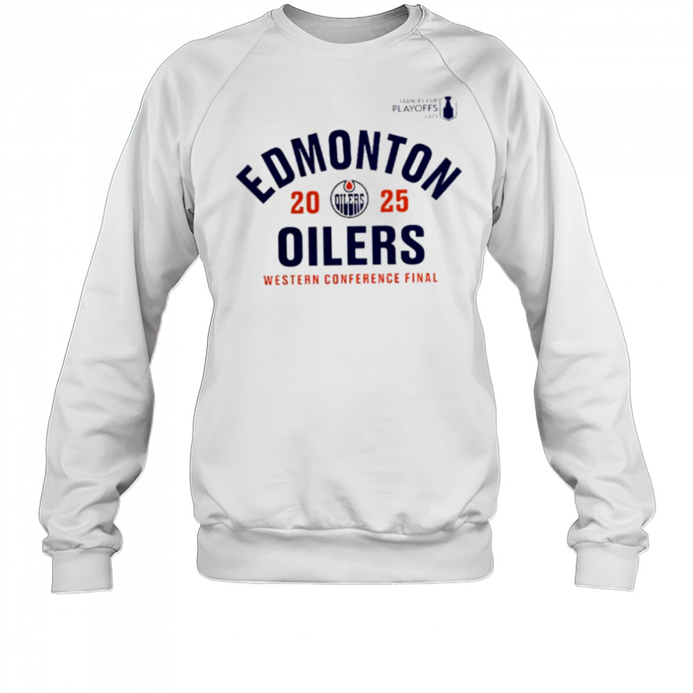 Edmonton Oilers Western Conference Final 2025 Stanley Cup Playoffs shirt Sweatshirt