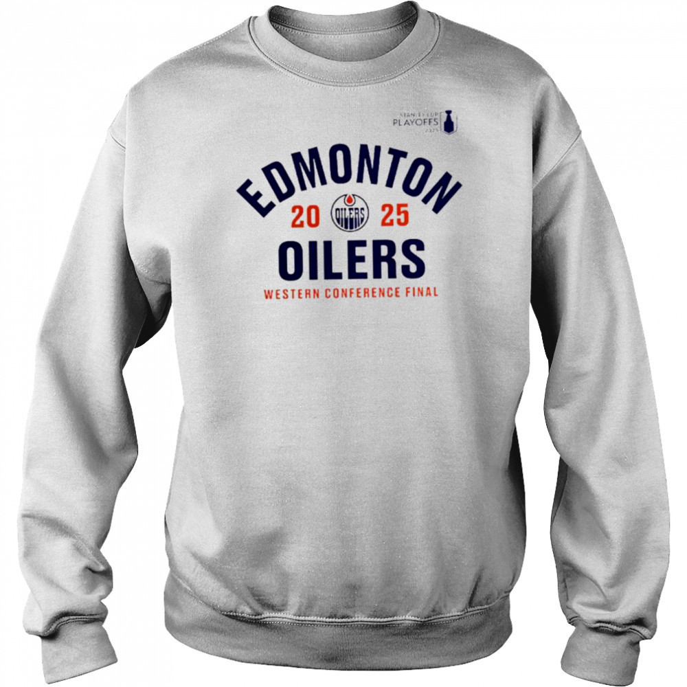 Edmonton Oilers Western Conference Final 2025 Stanley Cup Playoffs shirt Hoodie
