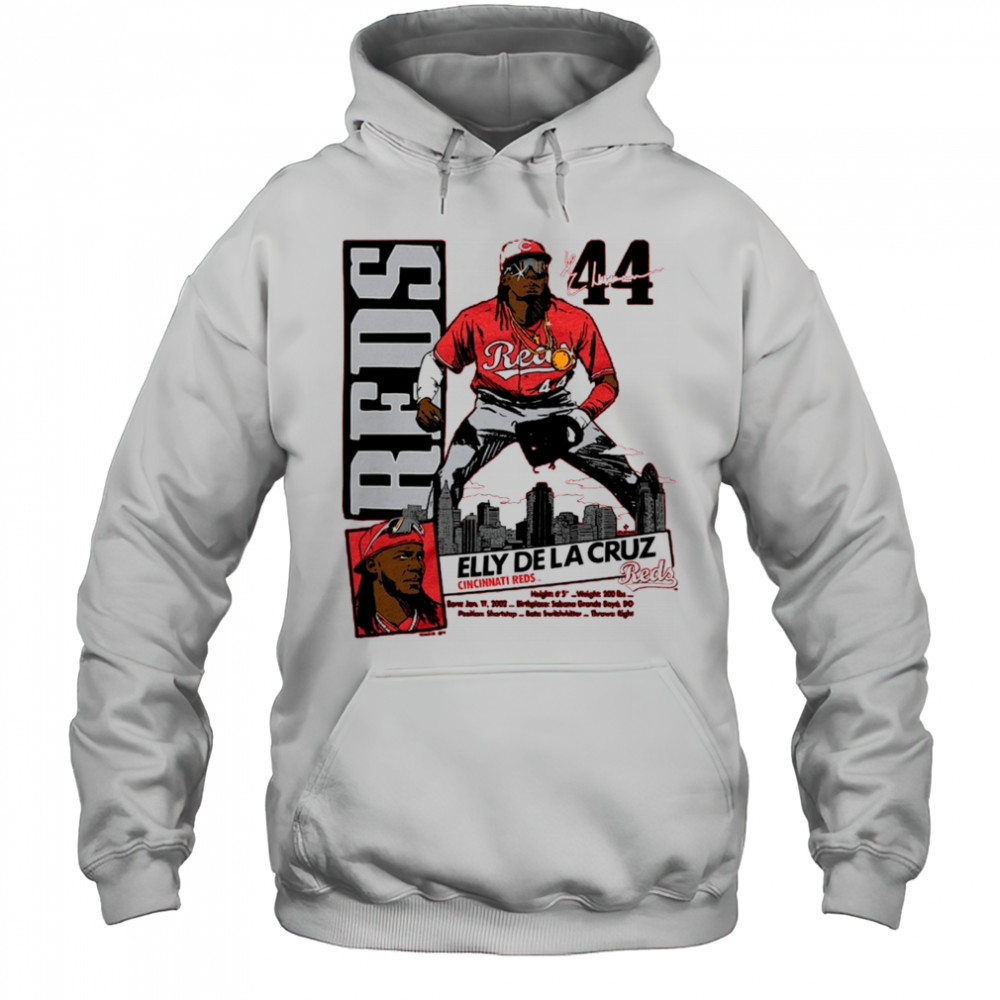 Elly De La Cruz Cincinnati Reds 2002 Sabana Grande Bayn DO Graphic Player Signature t-shirt Hoodie