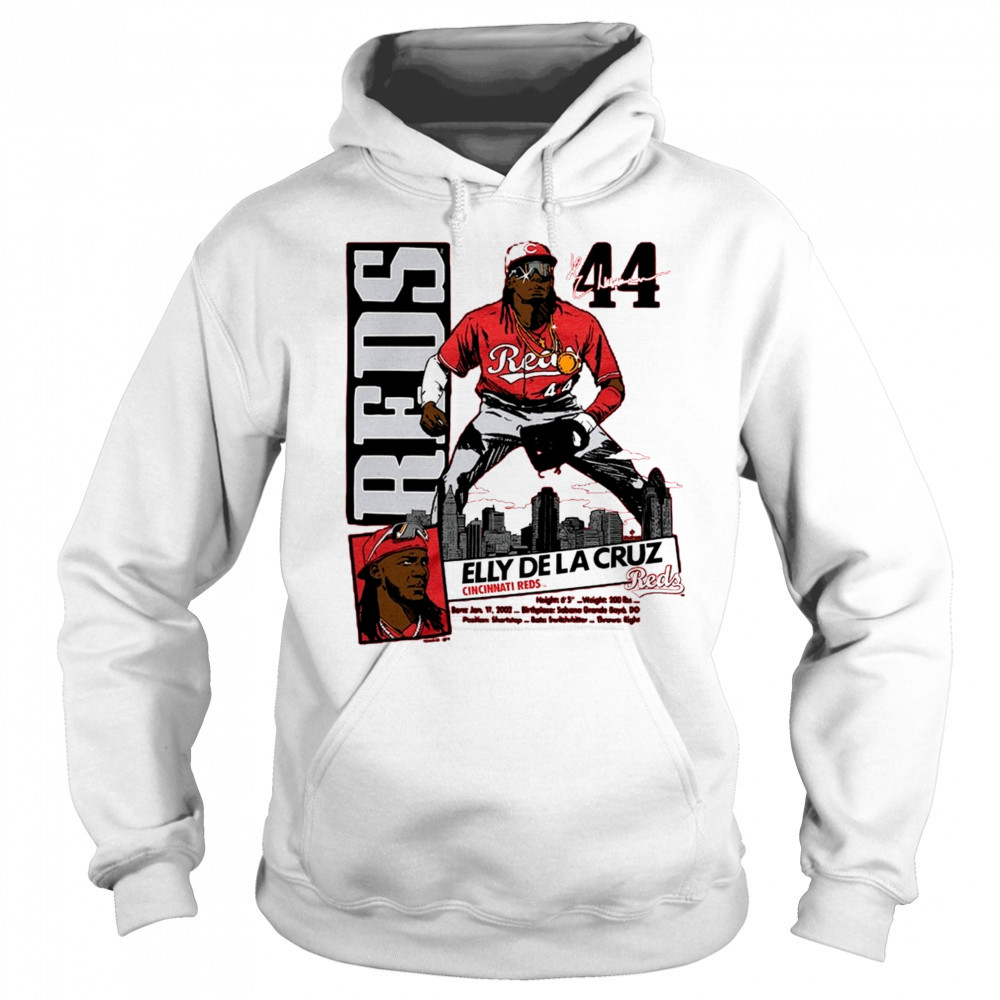 Elly De La Cruz Cincinnati Reds 2002 Sabana Grande Bayn DO Graphic Player Signature t-shirt Sweatshirt