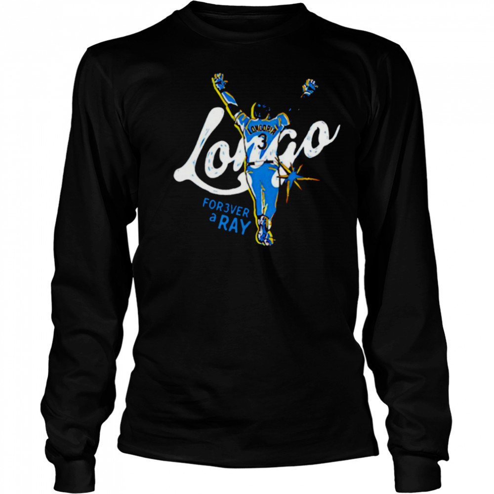 Evan Longoria forever a Ray Tampa Bay Rays shirt Long Sleeved