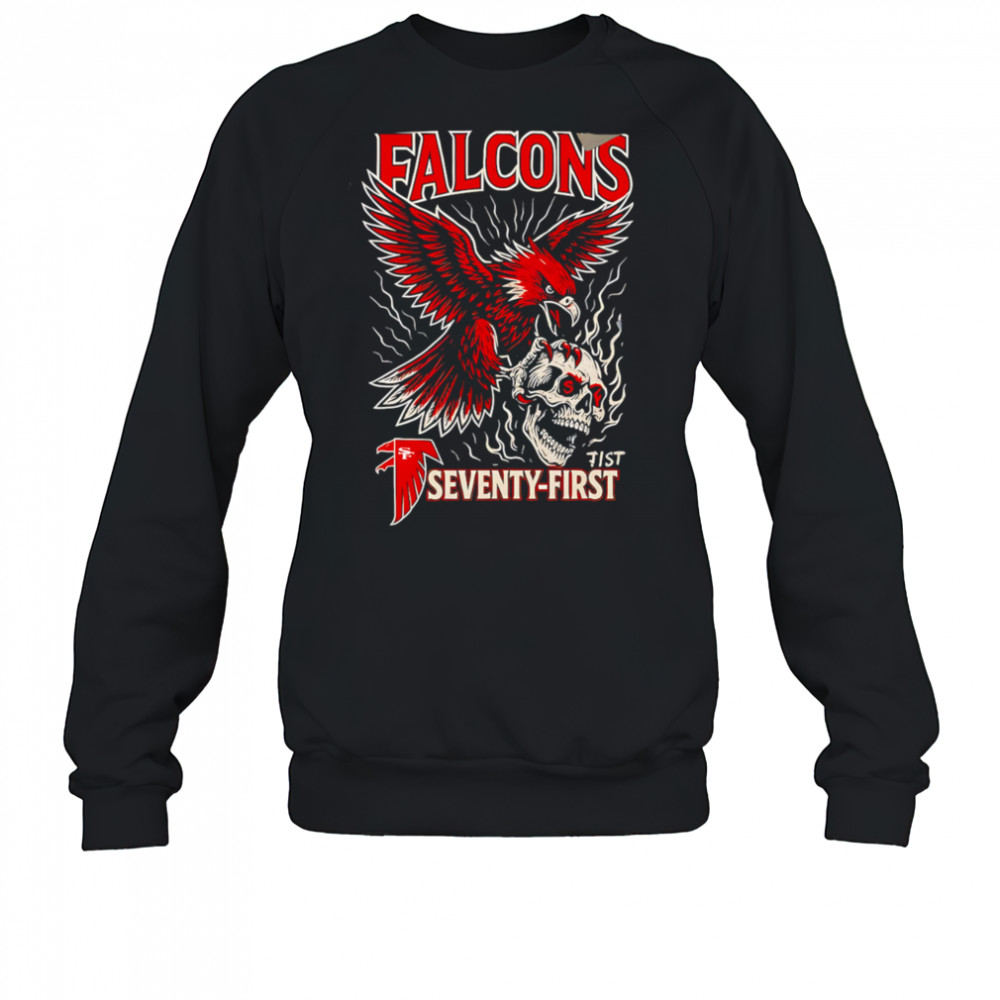 Falcons Seventy-first mascot NFL shirt Sweatshirt