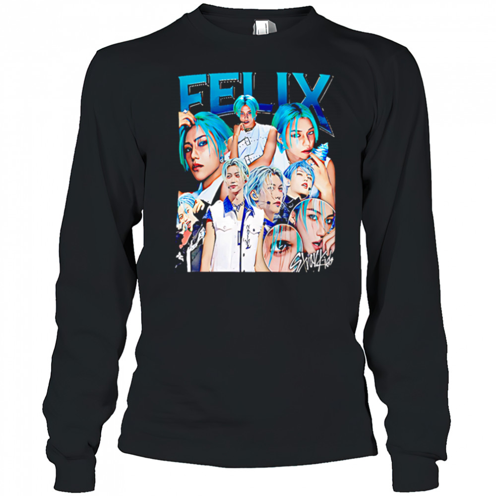 Felix Stray Kids shirt Long Sleeved