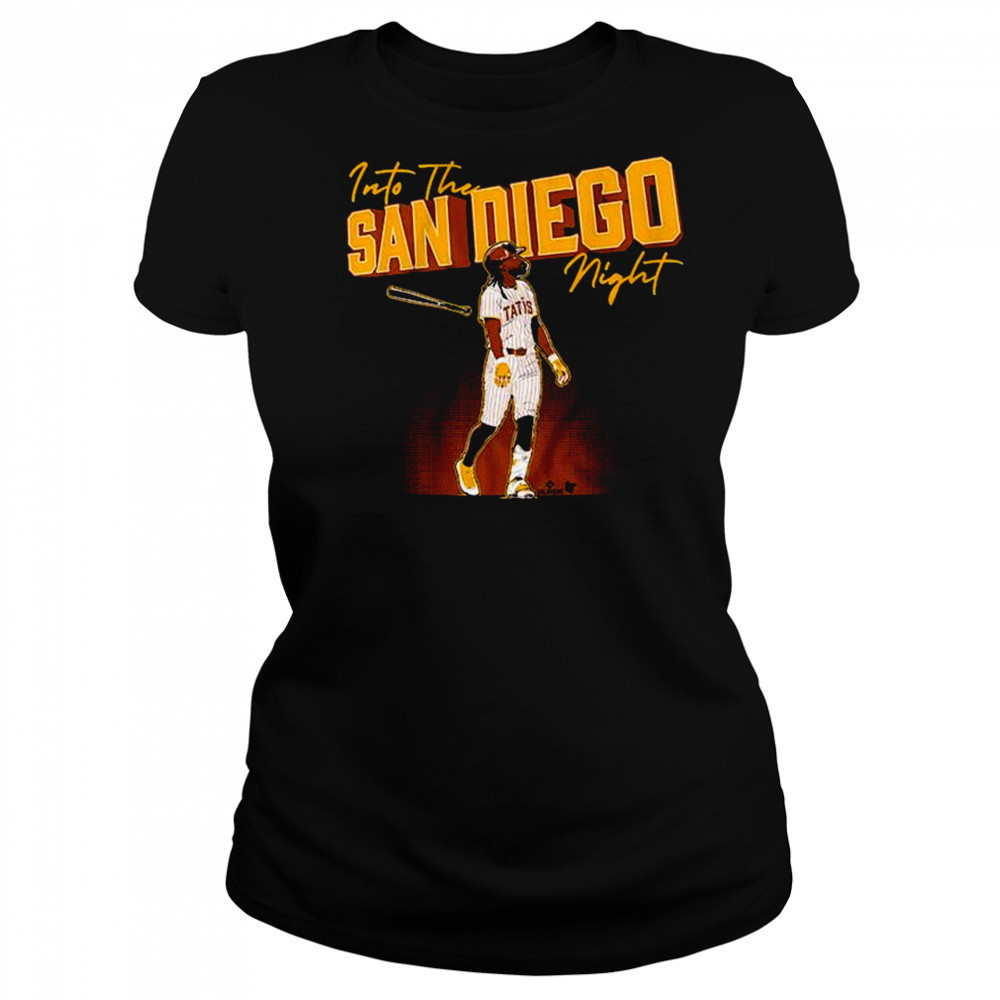 Fernando Tatis Jr Into the San Diego Night MLB Graphic t-shirt Women's T-shirt