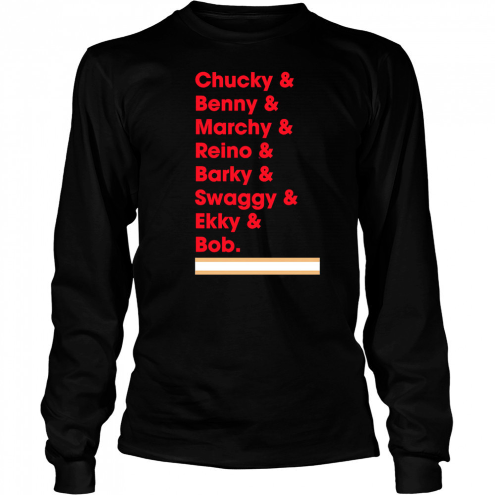 Florida Hockey Chucky Benny Marchy Reino Barky shirt Long Sleeved