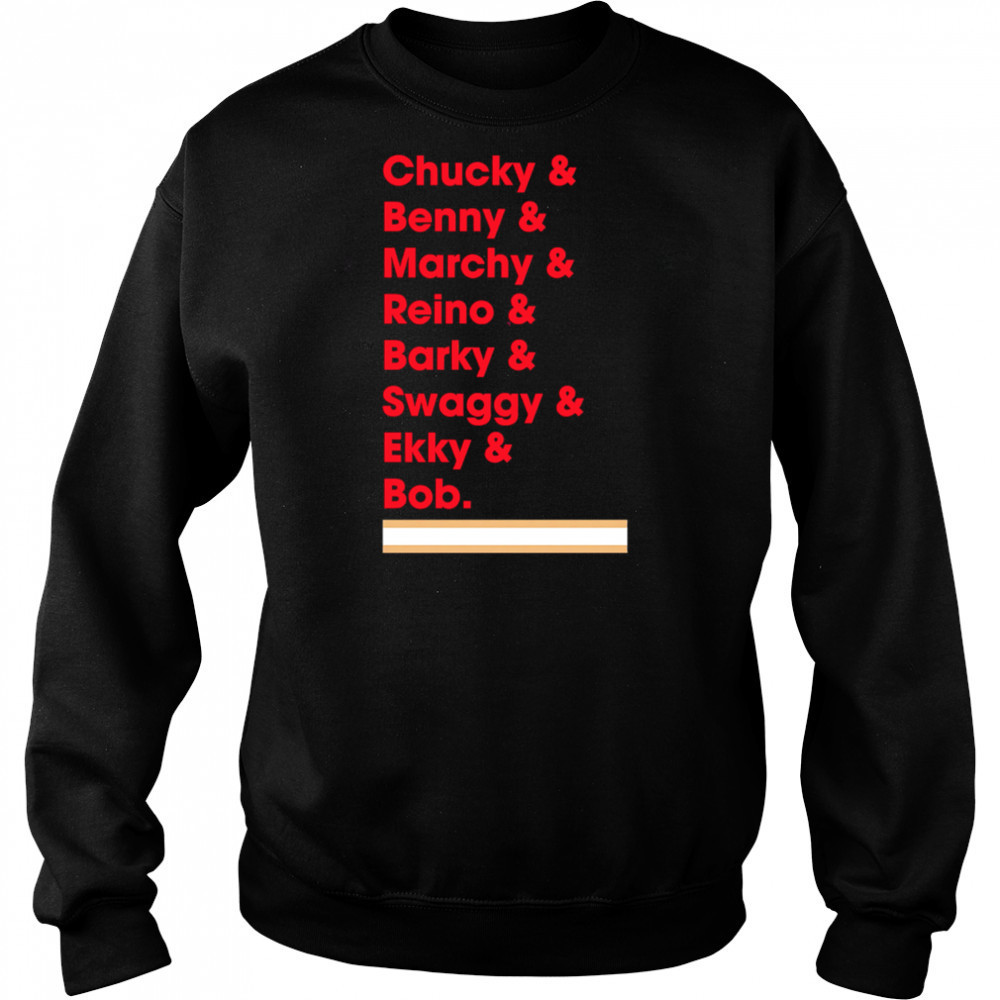 Florida Hockey Chucky Benny Marchy Reino Barky shirt Hoodie