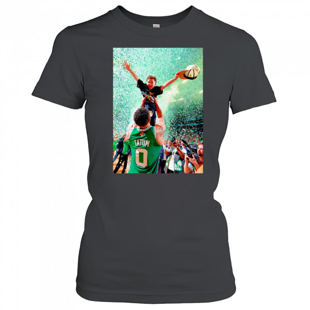 Forever Thankful That Jayson Christopher Tatum Was Able To Deliver A Banner To The City Of Boston shirt Women's T-shirt