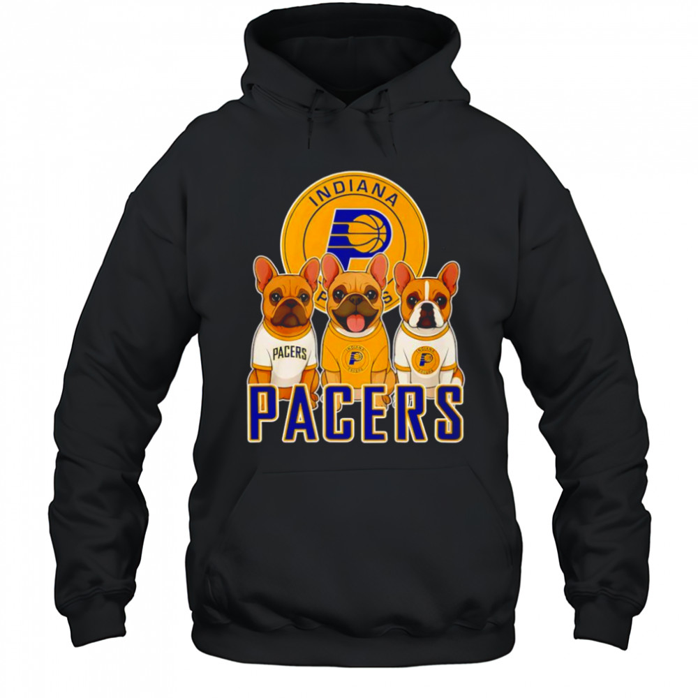 French Bulldogs Indiana Pacers shirt Hoodie
