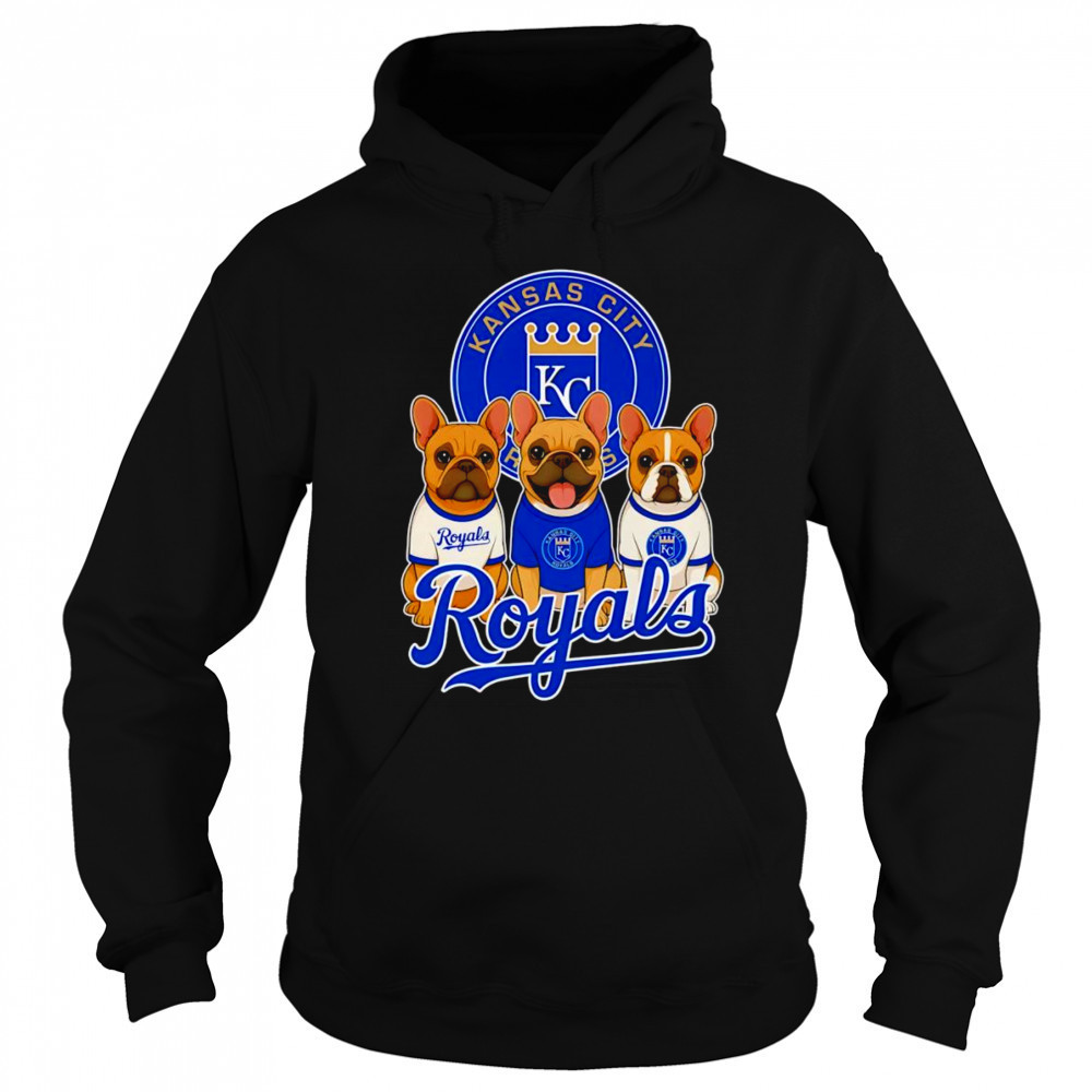 French Bulldogs Kansas City Royals shirt Sweatshirt