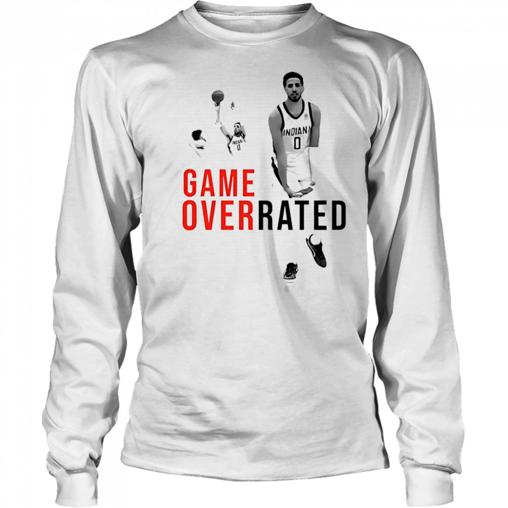 Game Overrated basketball shirt Long Sleeved