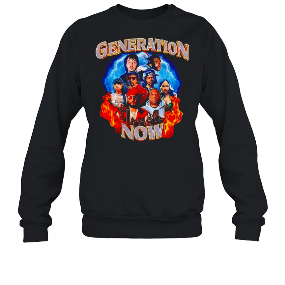 Generation now bootleg rap style shirt Sweatshirt