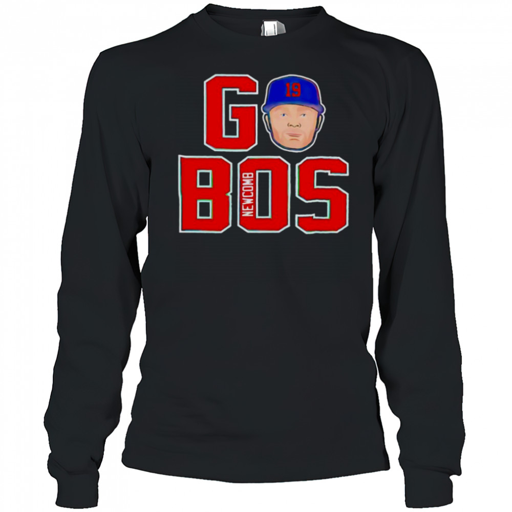 Go bos Boston Red Sox Sean Newcomb big head shirt Long Sleeved