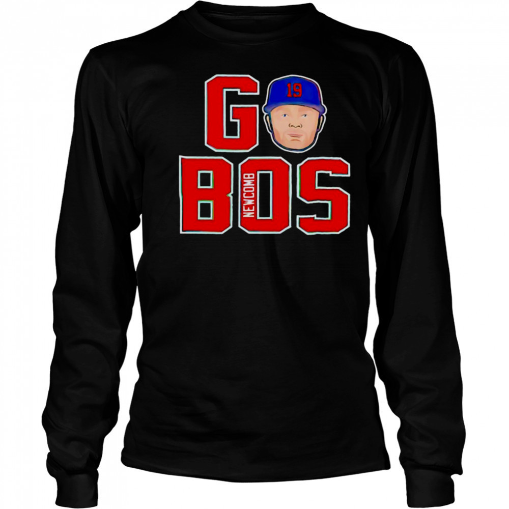 Go bos Boston Red Sox Sean Newcomb big head shirt Long Sleeved
