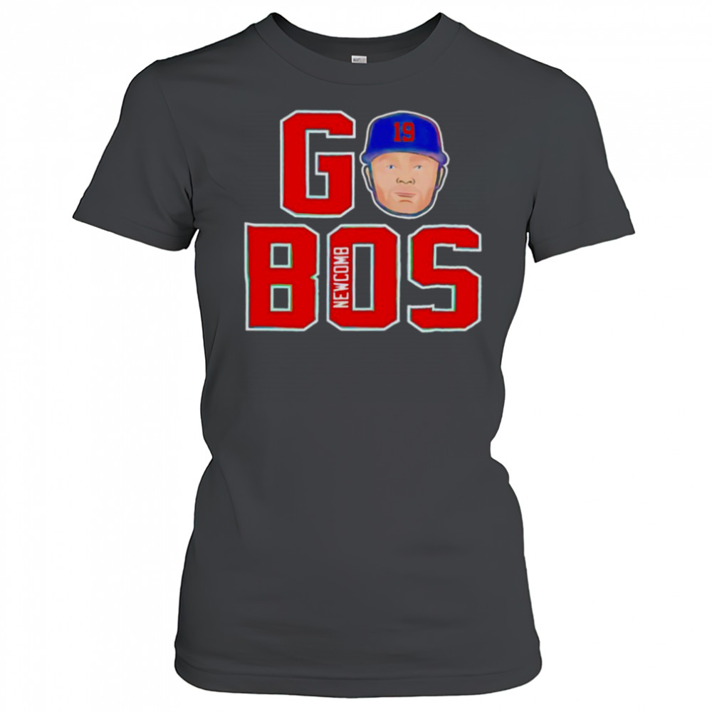 Go bos Boston Red Sox Sean Newcomb big head shirt Women's T-shirt