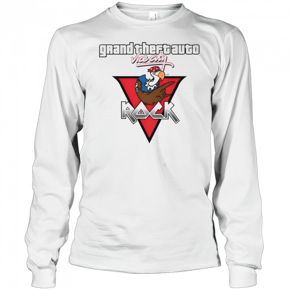 Grand Theft Auto Vice City Rock T-Shirt Long Sleeved