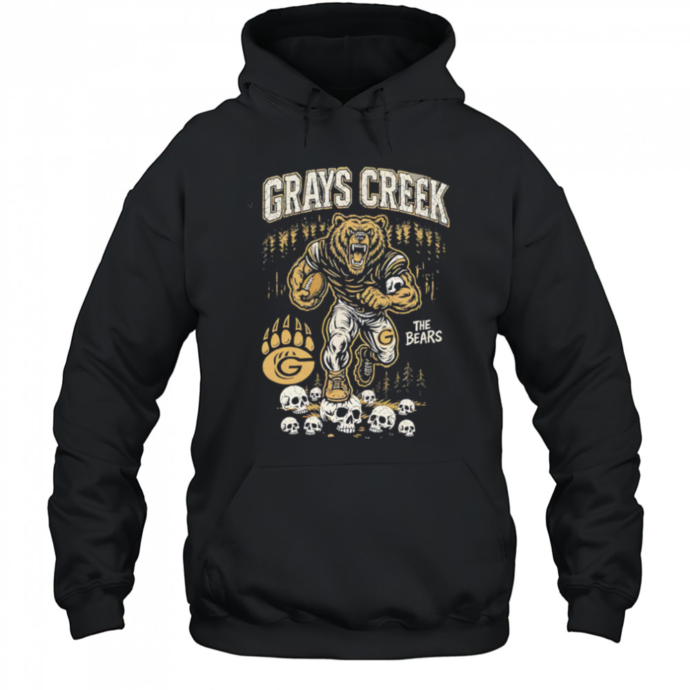 Grays Creek The Bears mascot NFL shirt Hoodie