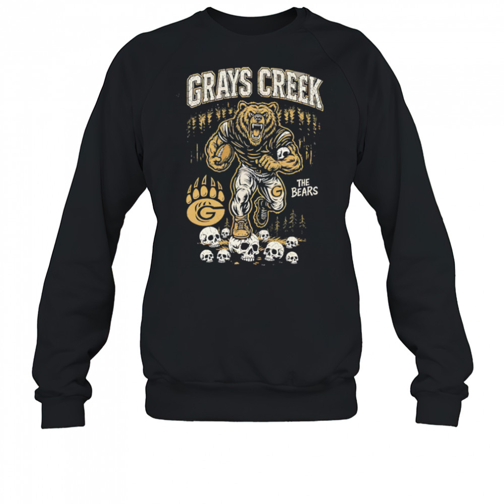 Grays Creek The Bears mascot NFL shirt Sweatshirt