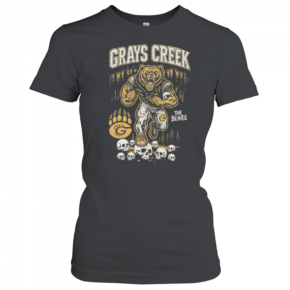 Grays Creek The Bears mascot NFL shirt Women's T-shirt