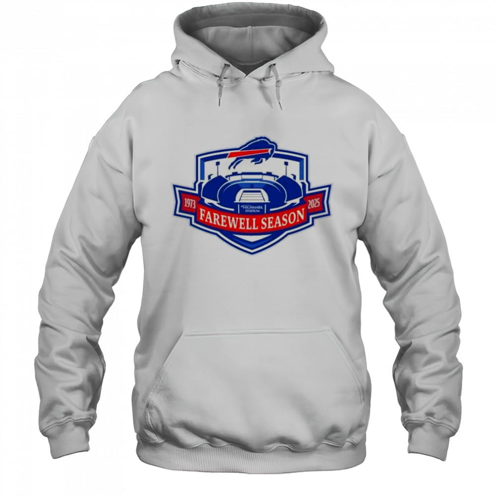 Highmark Stadium Farewell Season 1973-2025 Buffalo Bills t-shirt Hoodie