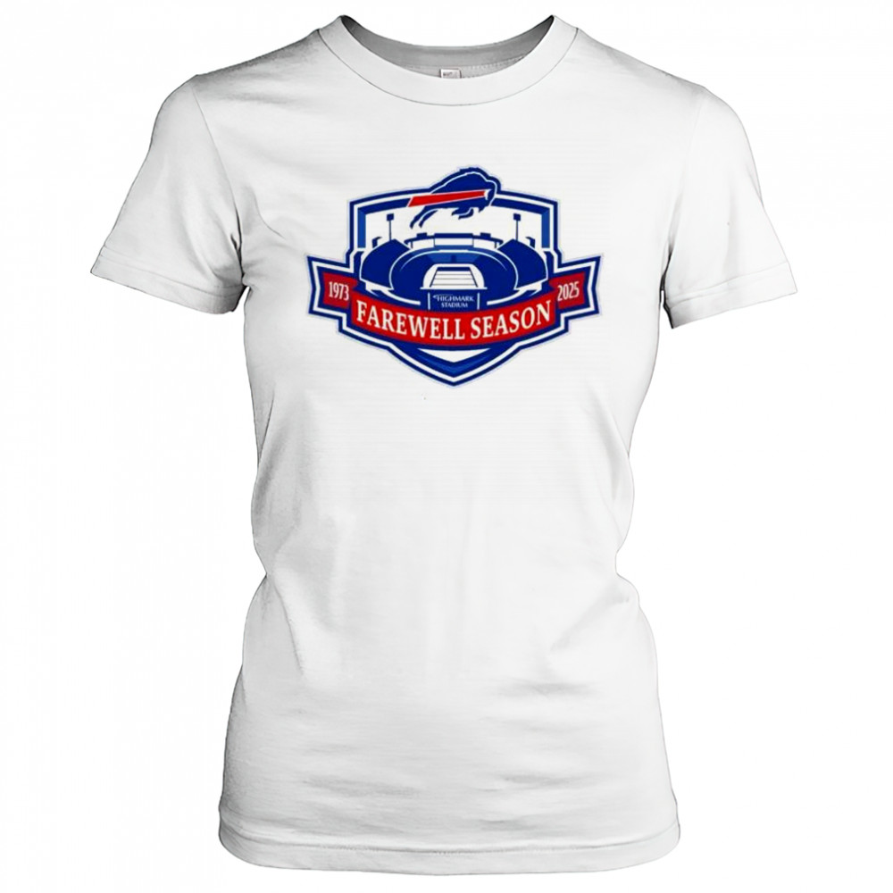 Highmark Stadium Farewell Season 1973-2025 Buffalo Bills t-shirt Women's T-shirt