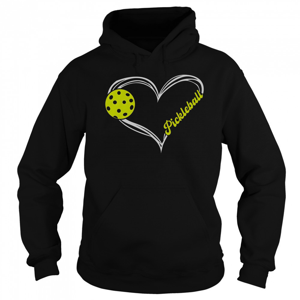 I Love Pickleball Cute Match T-Shirt Sweatshirt