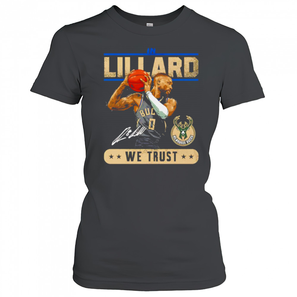 In Damian Lillard we trust shirt Women's T-shirt