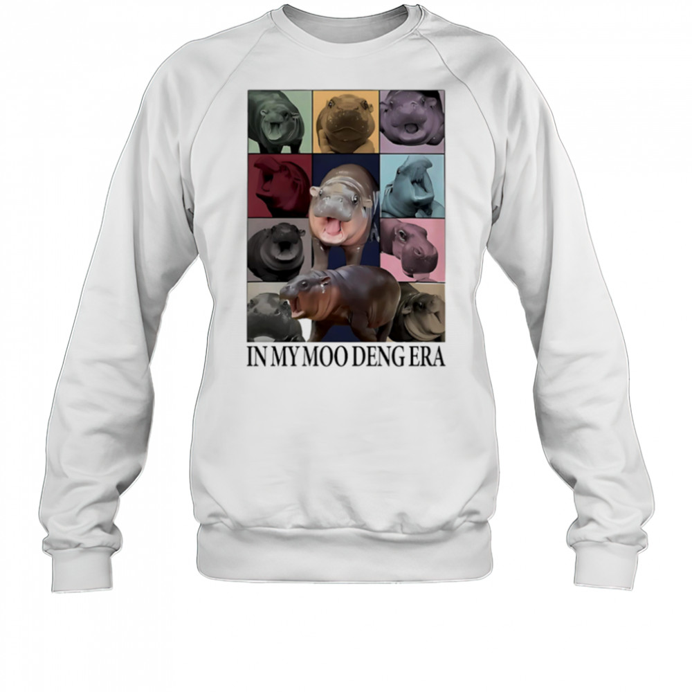 In my Moo Deng Era Hippo shirt Sweatshirt