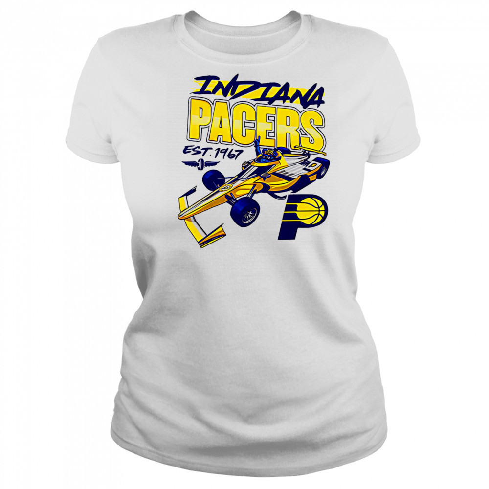Indiana Pacers 2025 NBA Playoffs Boomer Racing shirt Women's T-shirt