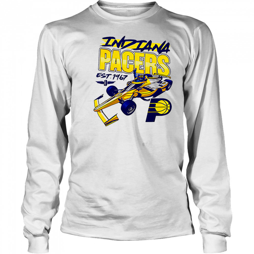 Indiana Pacers 2025 NBA Playoffs Boomer Racing shirt Long Sleeved