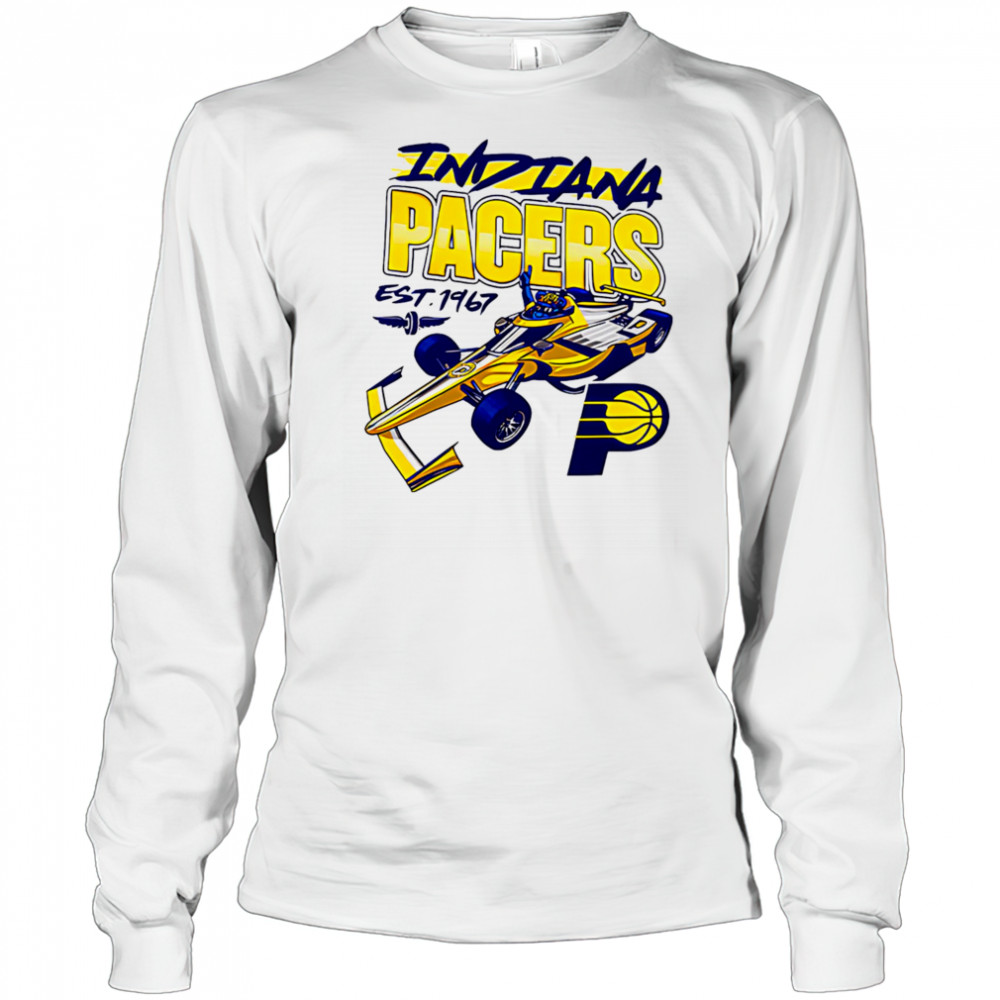 Indiana Pacers 2025 NBA Playoffs Boomer Racing shirt Long Sleeved