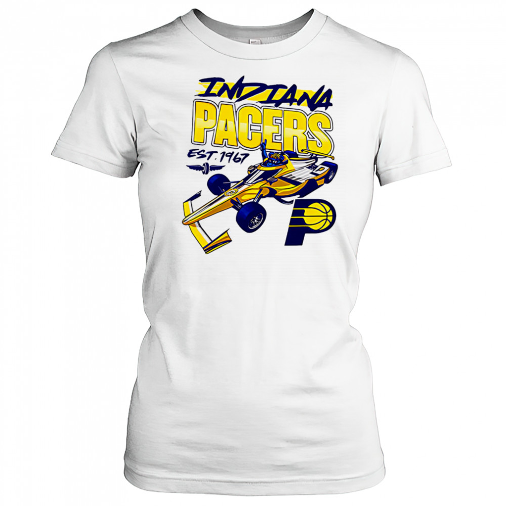 Indiana Pacers 2025 NBA Playoffs Boomer Racing shirt Women's T-shirt
