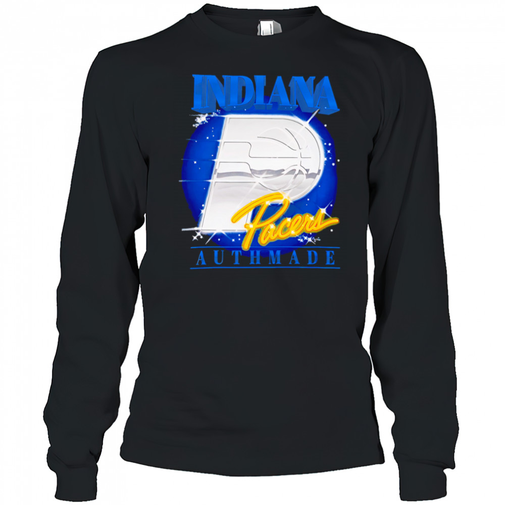 Indiana Pacers Authmade logo 2025 shirt Long Sleeved