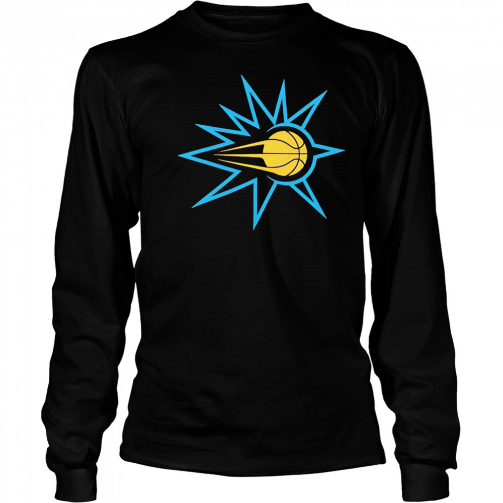 Indiana Pacers Basketball Boom Design shirt Long Sleeved