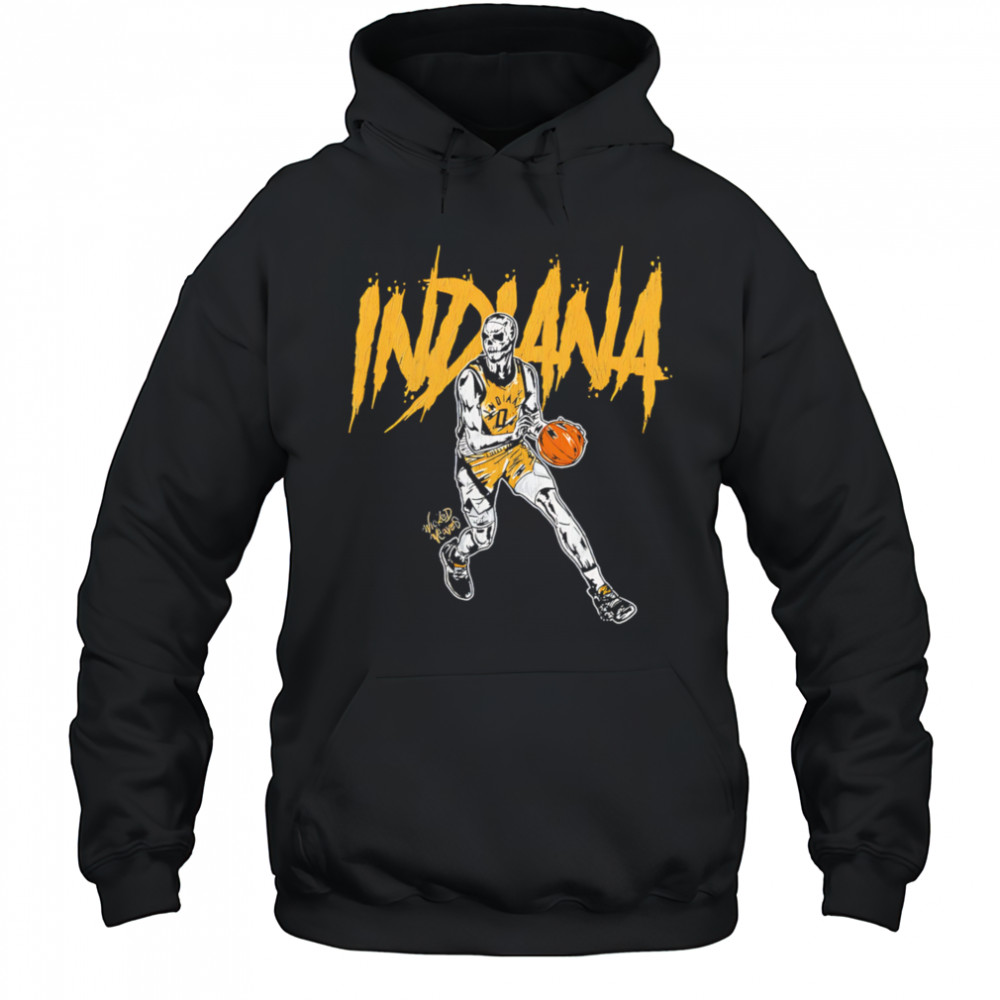 Indiana Pacers Basketball Skeleton retro shirt Hoodie