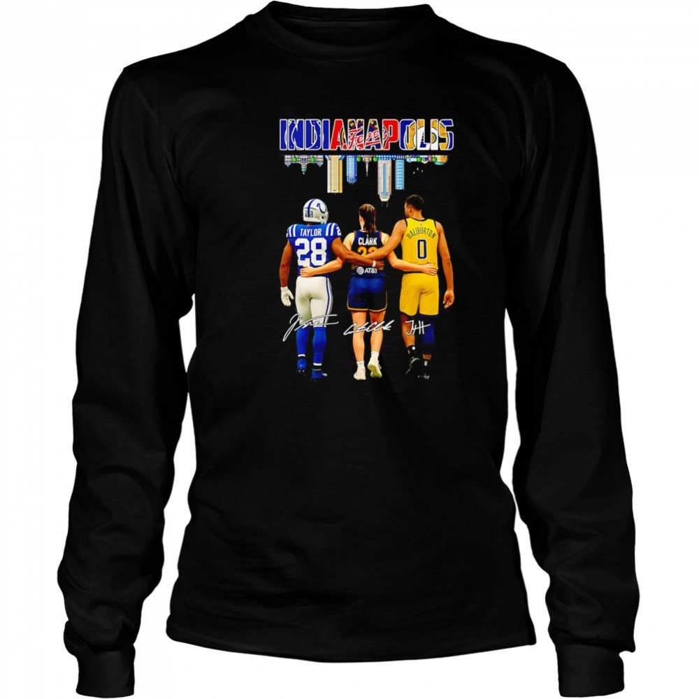 Indianapolis Taylor Clark and Haliburton shirt Long Sleeved
