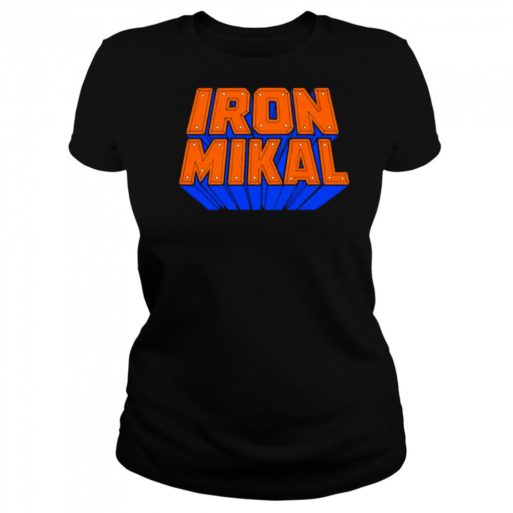 Iron Mikal Bridges New York Knicks shirt Women's T-shirt