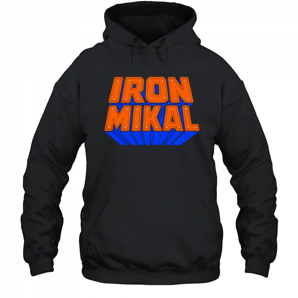 Iron Mikal Bridges New York Knicks shirt Hoodie