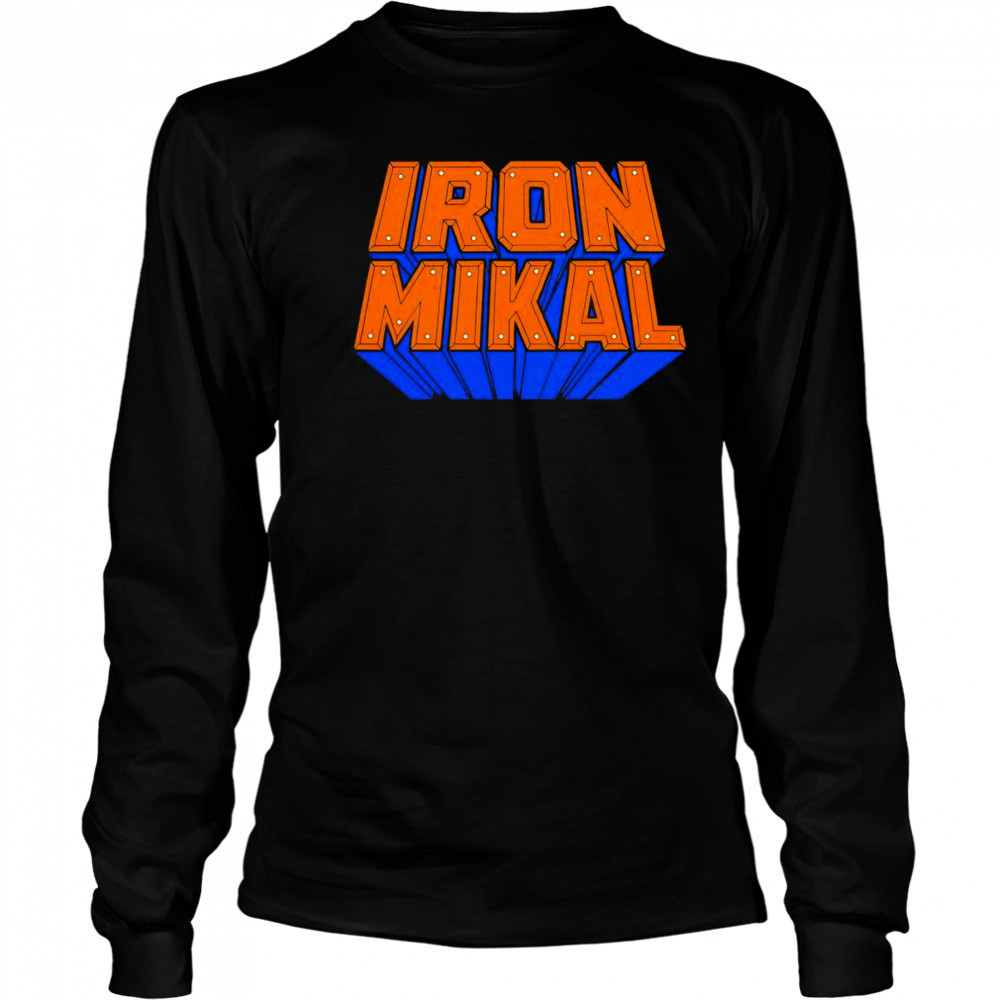 Iron Mikal Bridges New York Knicks shirt Long Sleeved