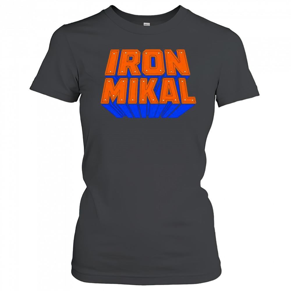 Iron Mikal Bridges New York Knicks shirt Women's T-shirt
