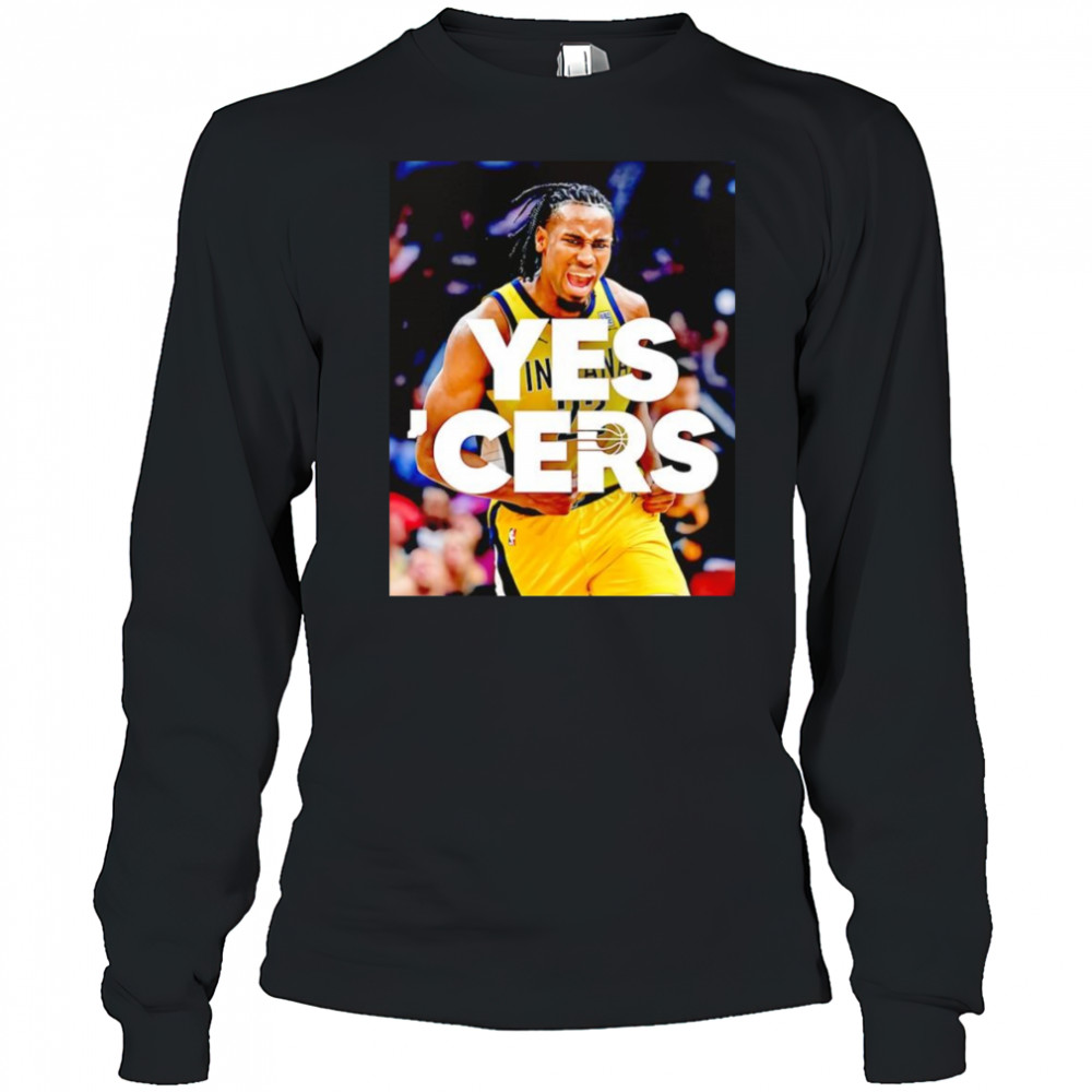 Isaiah Jackson yes ‘Cers shirt Long Sleeved