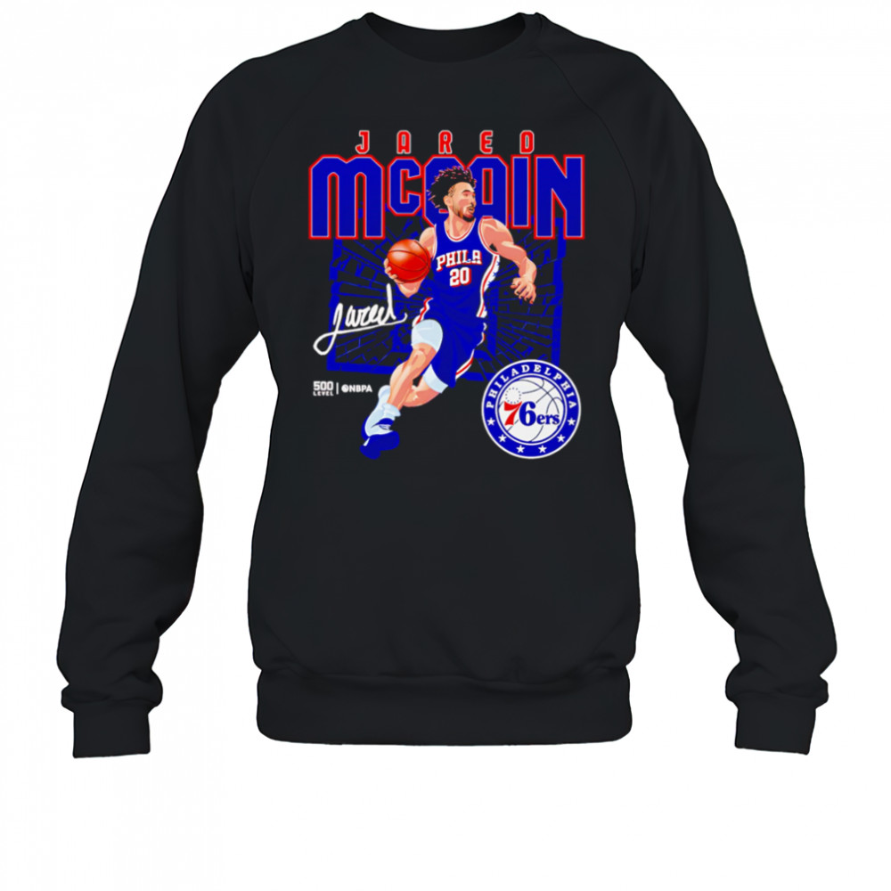 Jared McCain Philadelphia 76ers Shattered shirt Sweatshirt