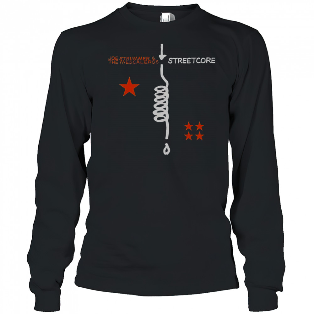 Joe Strummer And The Mescaleros Streetcore T-Shirt Long Sleeved