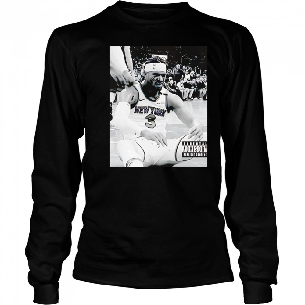 Josh Hart bloodied in face shirt Long Sleeved