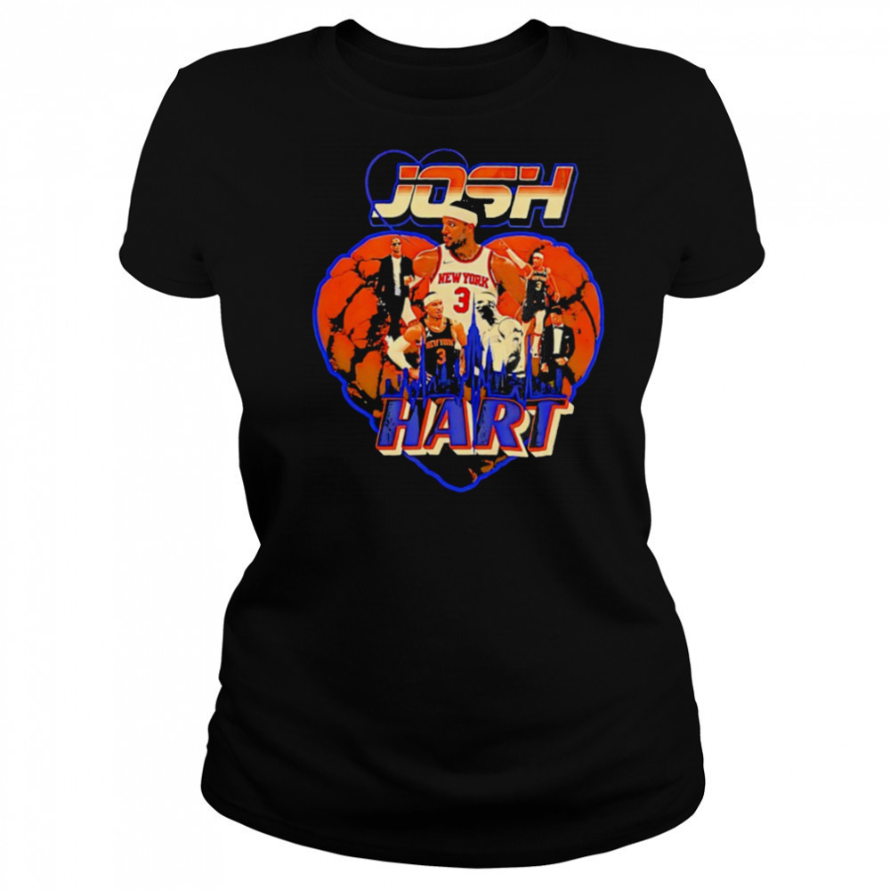Josh Hart to Hart New York Knicks heart shirt Women's T-shirt