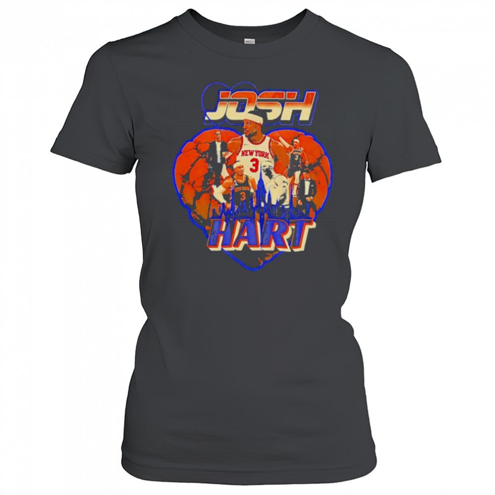 Josh Hart to Hart New York Knicks heart shirt Women's T-shirt