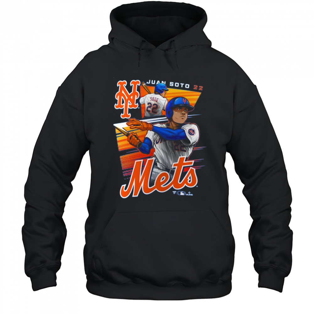 Juan Soto 22 New York Mets MLB Anime Player t-shirt Hoodie