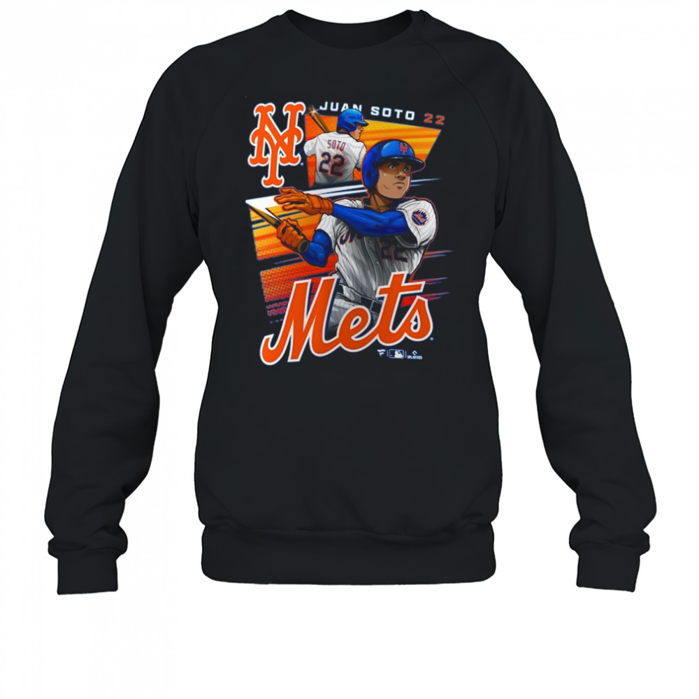Juan Soto 22 New York Mets MLB Anime Player t-shirt Sweatshirt