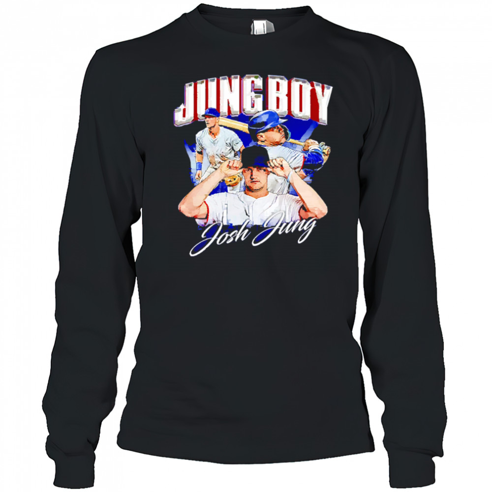 Jung Boy Josh Jung MLBPA shirt Long Sleeved