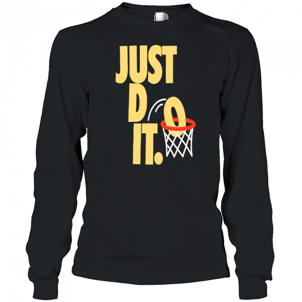 Just Do It basketball shirt Long Sleeved